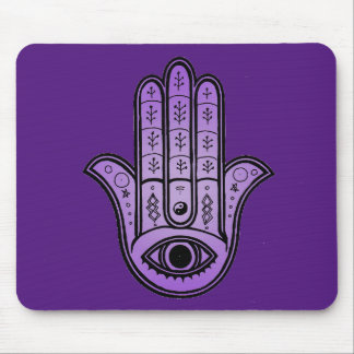 Mousepad with Hamsa Hand design