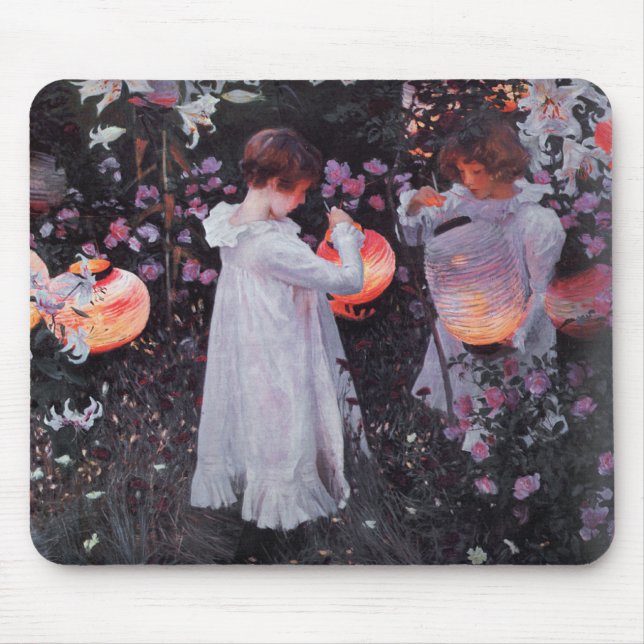 Mousepad With John Singer Sargent Painting (Front)