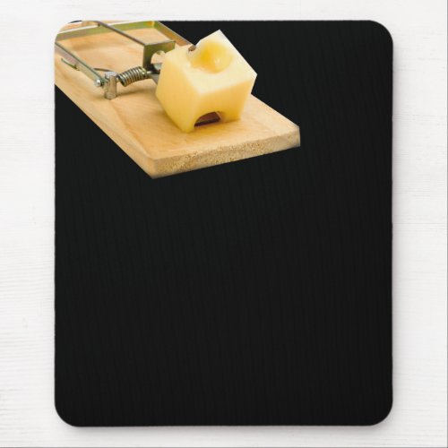 Mousepad with mouseTrap