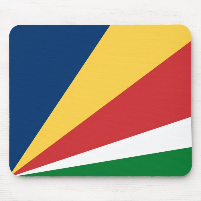 Mousepad with Seychelles Colors Design (Front)