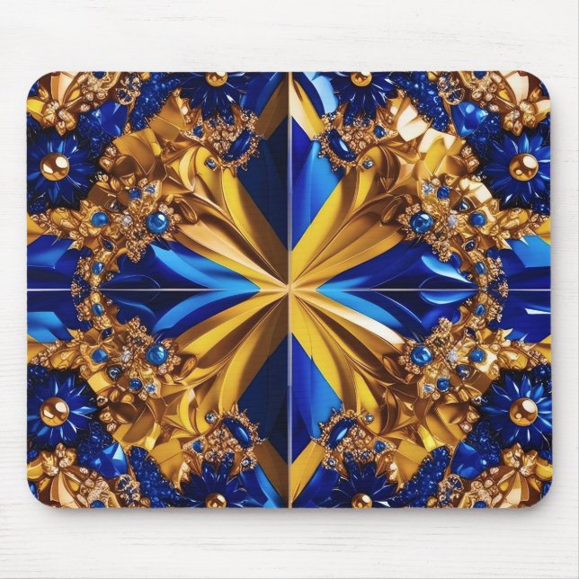 Mousepad with Sweden Colors Design (Front)