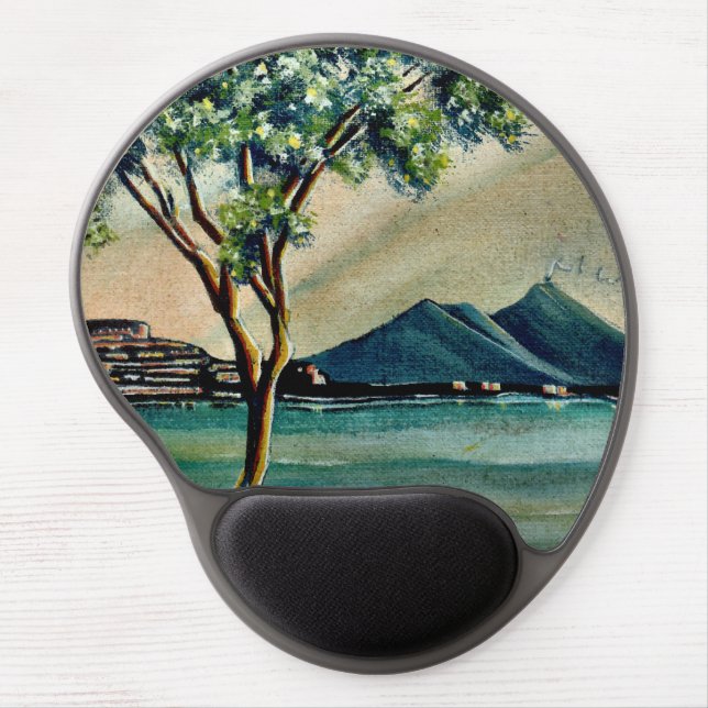 Mousepad With The Bay Of Naples (Front)