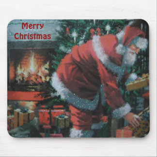 Mousepad With Traditioinal Santa