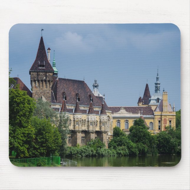 Mousepad with Vajdahunyad Castle in Budapest (Front)