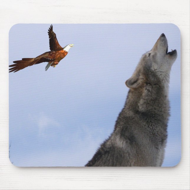 Mousepad Wolf (Front)