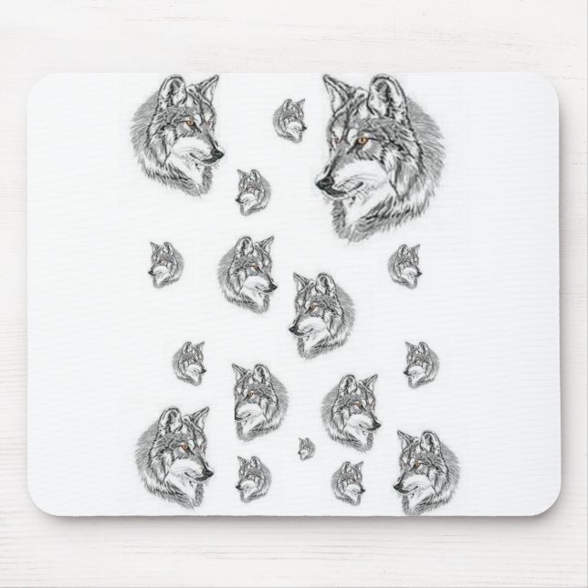 Mousepad Wolf (Front)