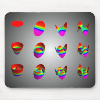 mousepad, Zernike table 3 x 4 Mouse Pad