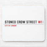 stoned crow Street  Mousepads