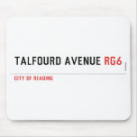 Talfourd avenue  Mousepads