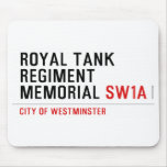 royal tank regiment memorial  Mousepads