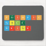 Periodic
 Table
 Writer  Mousepads