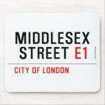 MIDDLESEX  STREET  Mousepads