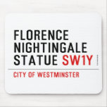florence nightingale statue  Mousepads