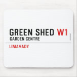 green shed  Mousepads