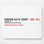 Gordon Bath Court   Mousepads
