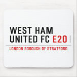 WEST HAM UNITED FC  Mousepads