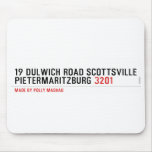  19 dulwich road scottsville  pietermaritzburg  Mousepads