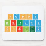 Happy 
 Birthday 
 CHARLEY  Mousepads