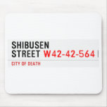 shibusen street  Mousepads