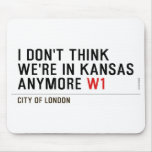 I don't think We're in Kansas anymore  Mousepads
