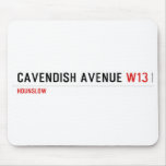 Cavendish avenue  Mousepads