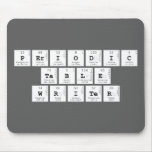 Periodic
 Table
 Writer  Mousepads