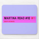 Martina Road #10  Mousepads