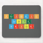 Periodic
 Table
 Writer  Mousepads