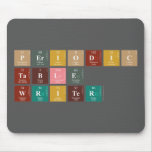 Periodic
 Table
 Writer  Mousepads