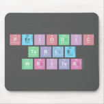 Periodic
 Table
 Writer  Mousepads