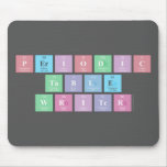 Periodic
 Table
 Writer  Mousepads