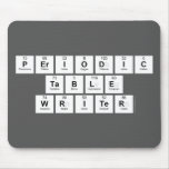 Periodic
 Table
 Writer  Mousepads