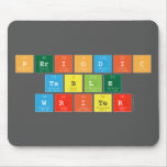 Periodic
 Table
 Writer  Mousepads