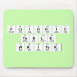 Periodic
 Table
 Writer  Mousepads