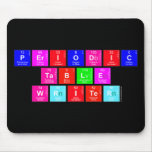 Periodic
 Table
 Writer  Mousepads