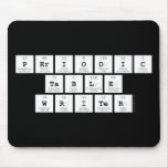 Periodic
 Table
 Writer  Mousepads
