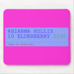 Rhianna hollis 10 elderberry  Mousepads
