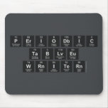 Periodic
 Table
 Writer  Mousepads