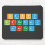 Happy
 Birthday
 MARTHA   Mousepads