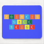 Periodic
 Table
 Writer  Mousepads
