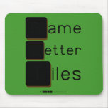 Game
 Letter
 Tiles  Mousepads