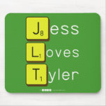 Jess
 Loves
 Tyler  Mousepads