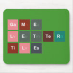Game
 Letter
 Tiles  Mousepads