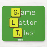 Game
 Letter
 Tiles  Mousepads