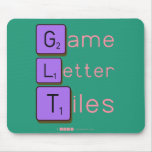 Game
 Letter
 Tiles  Mousepads