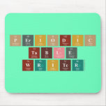 Periodic
 Table
 Writer  Mousepads