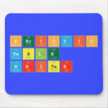 Periodic
 Table
 Writer  Mousepads