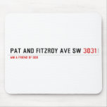 Pat and fitzroy Ave sw  Mousepads