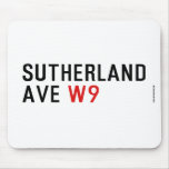 Sutherland ave  Mousepads