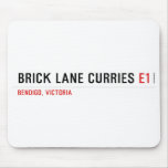 brick lane curries  Mousepads